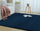 Tapet Plush Soft Rug Rabbit, 180x260 cm, antirrëshqitës, blu navy