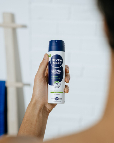 Deodorant Nivea Men Derma Control Sensitive, antiperspirant spray 150 ml