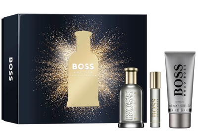 Set kozmetik EDP Boss Bottled 100 ml + xhel dushi 100 ml + EDP 10 ml BOSS