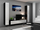 Raft dollap muri Cama WIP Vigo 180, 40 x 30 x 180 cm, MDF, efekt druri