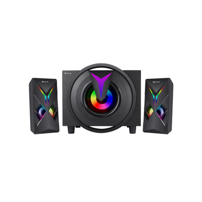 Set Altoparlantë për PC KISONLI TM 1000U, 3 altoparlantë (stereo)+kabllo USB+kabllo audio, 3.5mm