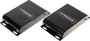 Конвертор HDMI Delta Converter HDMI to HDMI-OFT, оптичко влакно, професионален, црн