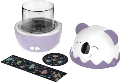 Llambë nate me muzikë BigBen Music Night Lamp, altoparlant Bluetooth, dritë me intensitet që e çon si të duash, e bardhë