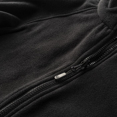 Bluza me kapuç Hi-Tec Lady Harriet Fleece W, pelush poliestër, zinxhir i plotë, e zezë