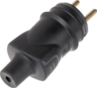 Prizë e drejtë Legrand LE-50114, 230V, 16A, e zezë