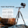 Tripod alumini K&amp;F Concept 90, 2.3m, kolonë horizontale, monopod i kthyeshëm