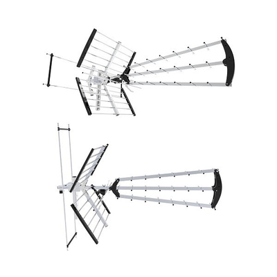 Antena televizive Libox LB2000, drejtimore, DVB T T2, e argjendtë