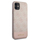 Kapak telefoni Guess 4G Stripe për iPhone 11 6.1", hardcase, rozë