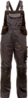 Kominoshe pune CIRIUS Fusion 48S BP FUSION 062, panele të përforcuara, shumë xhepa, gri e zezë