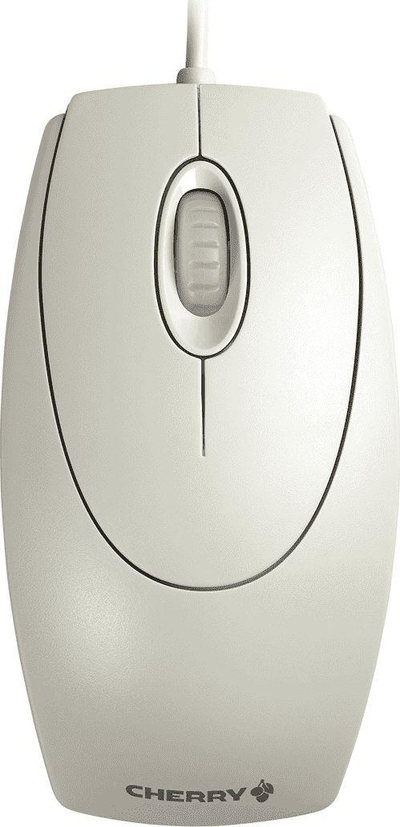 Maus Cherry M-5400, me kabllo, USB, i bardhë