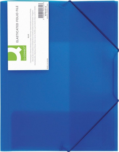 Dosje Q-Connect, A4, e kaltër