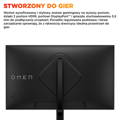 Monitor gaming HP OMEN 27q G2, 27\", QHD 2560x1440, 180Hz, IPS, i zi