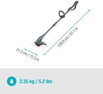 Косилка за трева Gardena PowerTrim 30 P4A, 18V, 300mm, без батерија