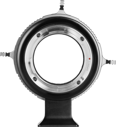 Adapter objektivi Sirui Jupiter EF në GFX, mount EF për GFX, me bazë tripodi, ngjyrë e zezë
