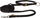 Rrip ecës për qen Dingo Walking Belt With Shock Absorber, polipropilen, me amortizator, i zi