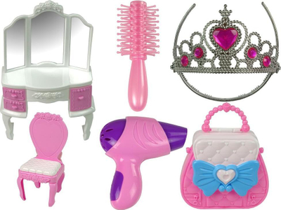 Çadër loje për kalamaj Princess Tent Beauty Salon, sallon bukurie, rozë