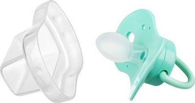 Biberon qetësues Soothing pacifier, silikon, 6m+, transparent