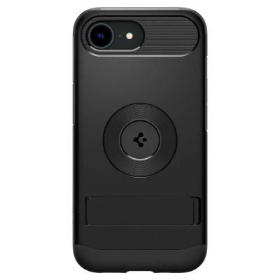 Kapak telefoni Spigen Slim Armor Mag, për iPhone 16E, MagSafe, i zi