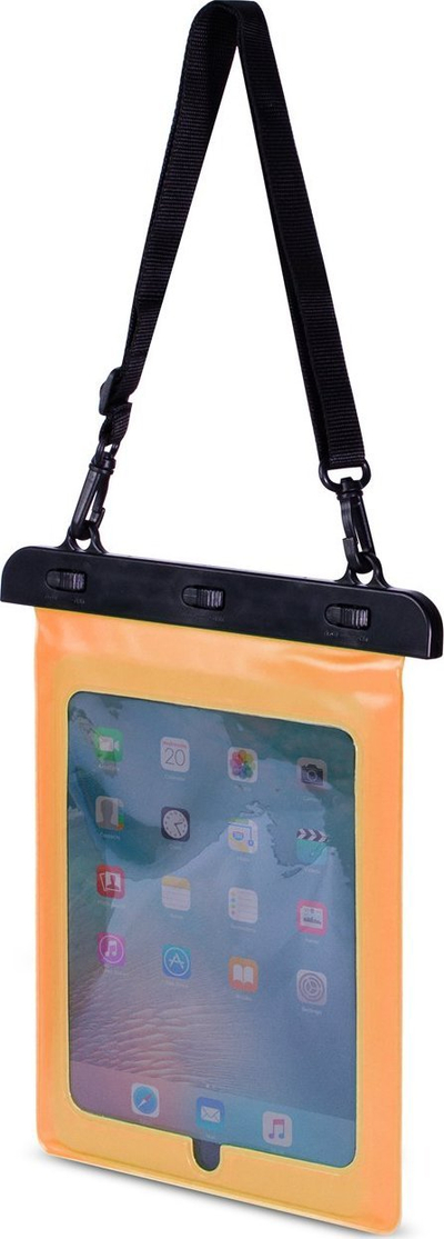 Mbulesë uji për tablet PVC, universale 10", portokalli