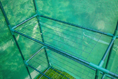 Serë Neo Greenhouse 15-911, 143 x 143 x 195 cm, me 4 rafte