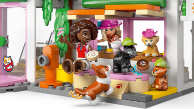 Set lodër LEGO Friends Bakery with Treats for Dogs 42677, për fëmijë, shumëngjyrësh