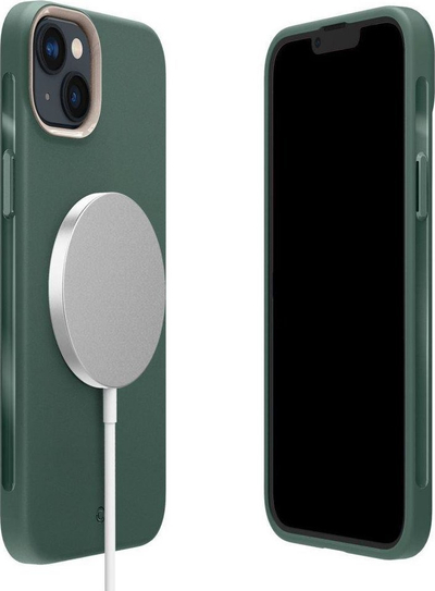 Këllëf telefoni Spigen Cyrill Ultra Color Mag MagSafe, për iPhone 14 Plus, e gjelbër