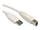 Kabllo USB 3.0 VALUE, Type A me B, 0.8m, i bardhë