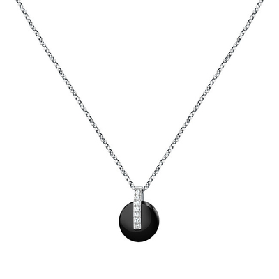 Varëse për femra Trussardi T-Round TJAYF04, e argjendtë/ e zezë