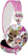 Слушалки OTL L.O.L. Surprise Glitter Glam, стерео, ограничување на јачина на звук, розови со сјај