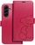 Këllëf libri Mezzo për Samsung A36 5G, me ari lodër, magenta
