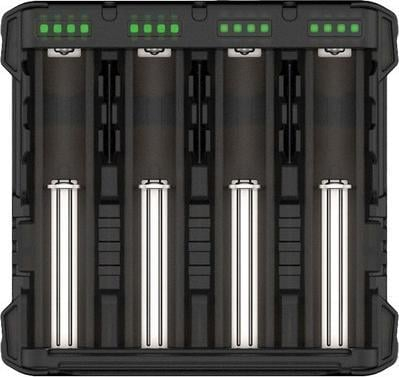 Karikues baterish Armytek Handy C4 Pro USB, 4 kanale, LED, i zi