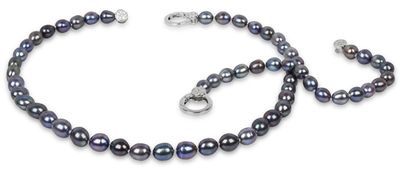Set qafore dhe byzylyk JwL Luxury Pearls JL0136
