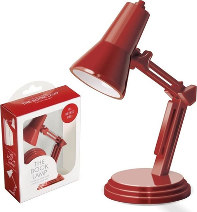 Lampë leximi IF The Book Lamp, portative, Retro Red