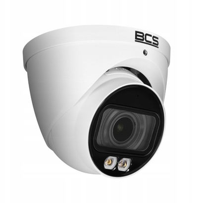 Kamerë IP dome BCS BCS-L-EIP44VCR4L4-Ai1, 4MP, NightColor, IP67, e bardhë