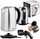 Shtekator elektrik Tefal Bronx, 1.7L, çelik inox, ngjyrë argjendi