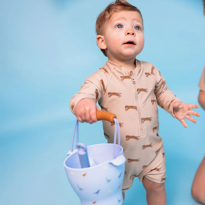 Swimsuit për djem  ngjyrë kafe | Roamer |  86/92