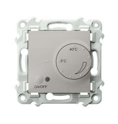 Termostat muri SAPPHIRE RTP-1ZN/m/83, sensor ajri, 5°C 40°C, bezh kashmiri