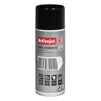 Spraj për heqje etiketash Activejet AOC-400, 400ml, gri e zezë