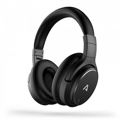 Kufje pa tel LAMAX NoiseComfort ANC, Bluetooth 5.0, bateri që mban gati 50 orë, të zeza