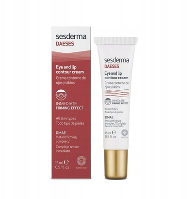 Krem konturi për sy dhe buzë Sesderma Daeses, lifting, 15ml, i bardhë