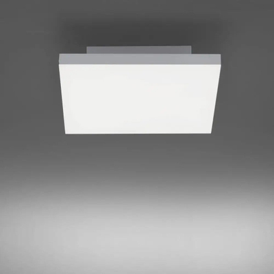 Plafonierë LED JUST LIGHT Canvas, 30 cm, drita bëhet si ta duash, e bardhë