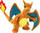 Lodër pelushi Pokémon Charizard, 30 cm, zyrtare, portokalli