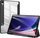 Kollë DUX DUCIS për Samsung Tab S10 Ultra, S10 Lite, S9 FE Plus, palosje trifold, mbajtëse për stylus, transparente
