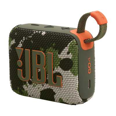 Блутут звучник JBL Go 4 Squad, ултра пренослив, водоотпорен, камуфлажен