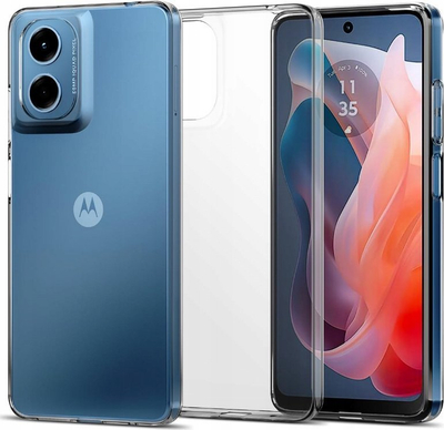 Kapak telefoni OEM për Motorola Moto G04 G24, TPU 2mm, transparent