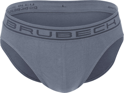 Bokserë meshkujsh Brubeck BE00290A Comfort Cotton, pa qepje, madhësia XXL, gri çelik