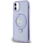 Mbulesë telefoni Guess Ring Stand Script Glitter MagSafe për iPhone 11 / Xr 6.1\", lejla me xixa