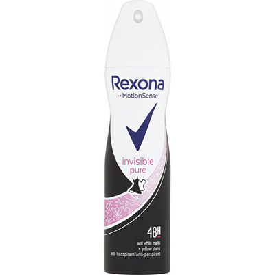 Antiperspirant sprej Rexona Motionsense Invisible Pure, 150 ml