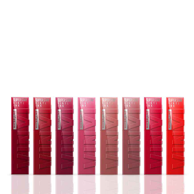Maybelline SuperStay Vinyl Ink – Buzëkuq me Shkëlqim dhe Qëndrueshmëri 16 Orë
