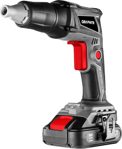 Kaçavidë pa kabllo GRAPHITE Energy+, 18V, brushless, gri